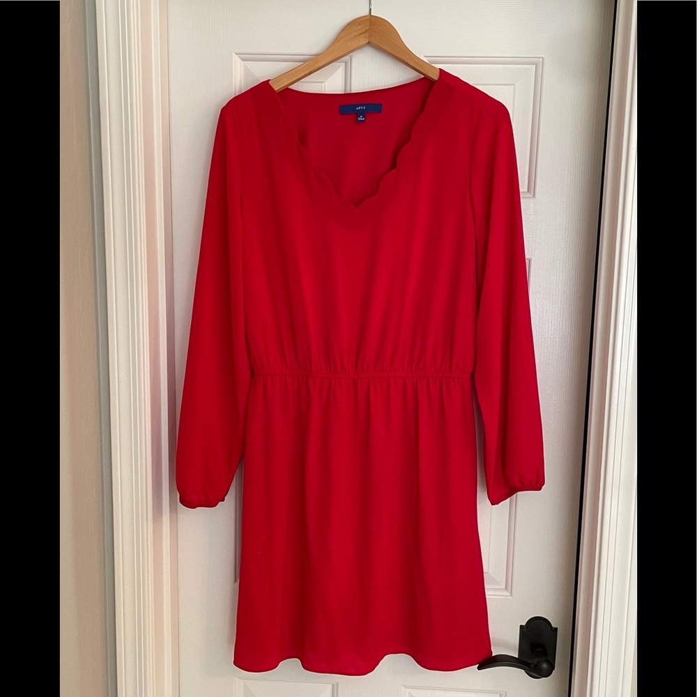 Red dress